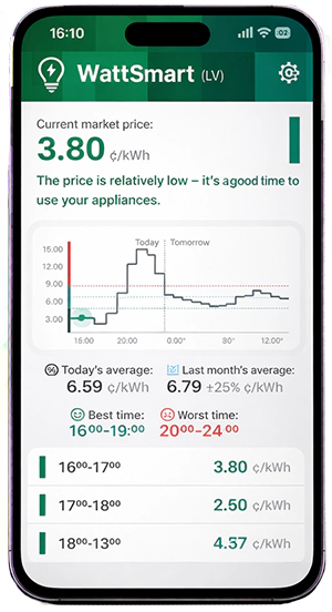 laadi WattSmart rakendus alla